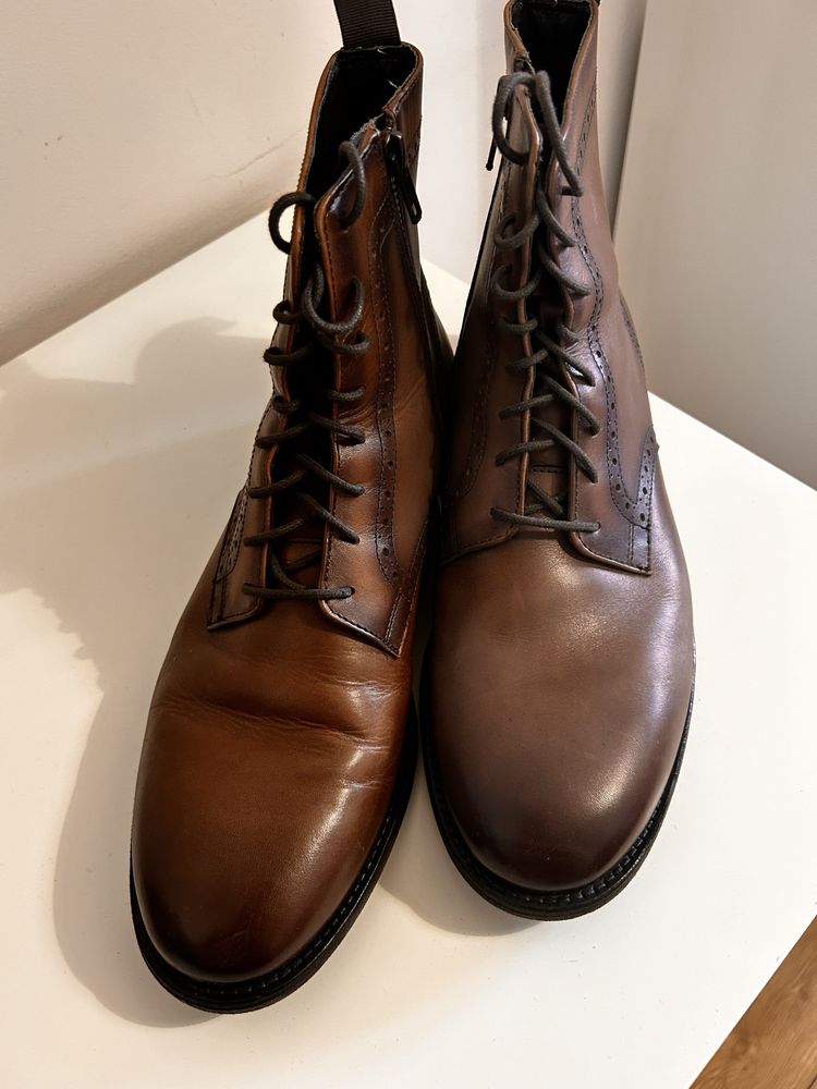 Buty skórzane Zara 44 rozmiar