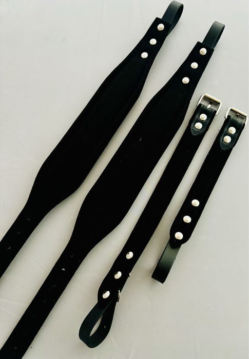 Paski akordeon poniżej 60 basów, dziecięce, skóra naturalna