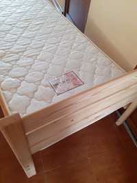 Ліжко односпальне з матрацом