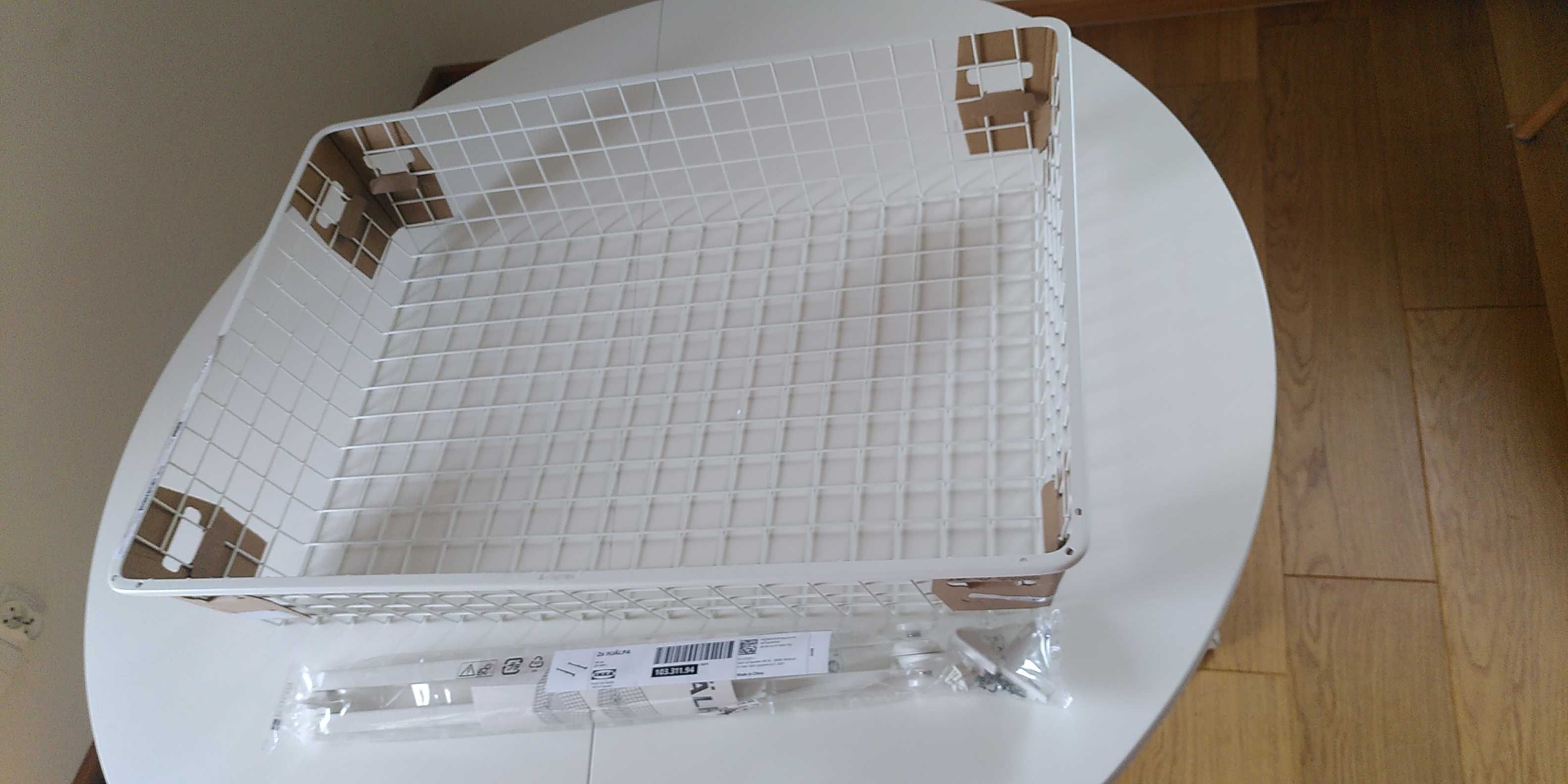 !!! NOWY IKEA kosz Hjalpa Hjälpa 80x55 cm 703.311.86 plus szyny !!!