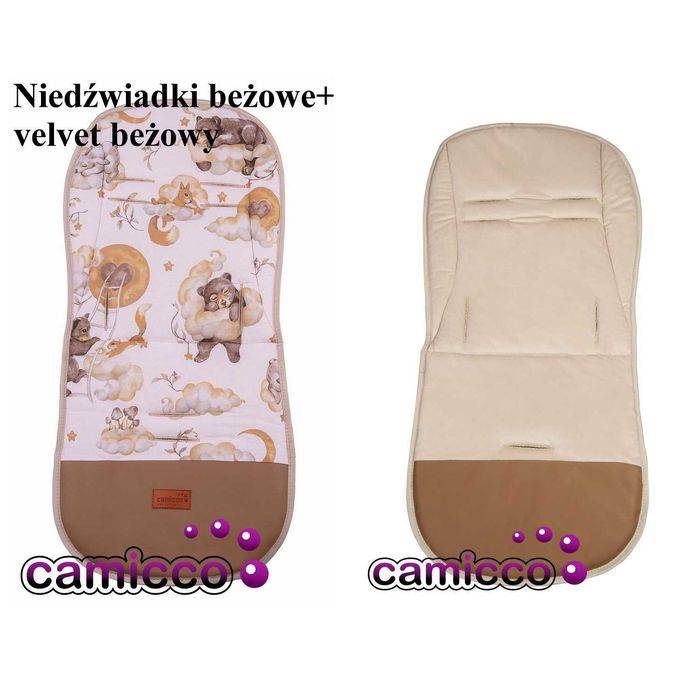 Wkładka TOBI DWUSTRONNA do wózka SPACERÓWKI wkładki wózków