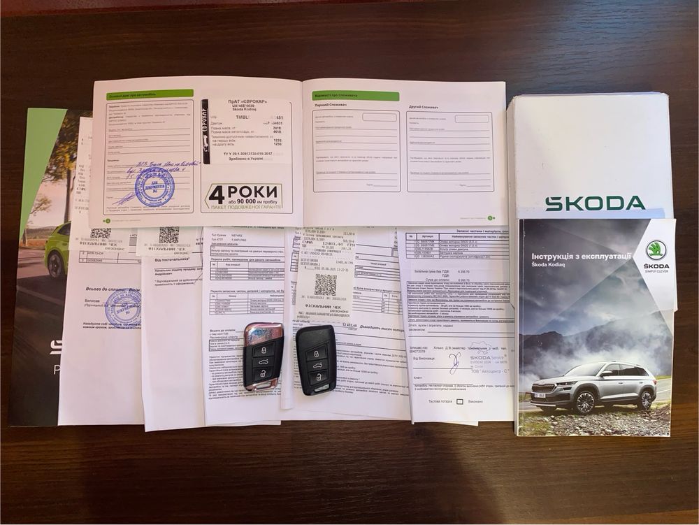 Офіційний Skoda Kodiaq 2023 рік в новому стані