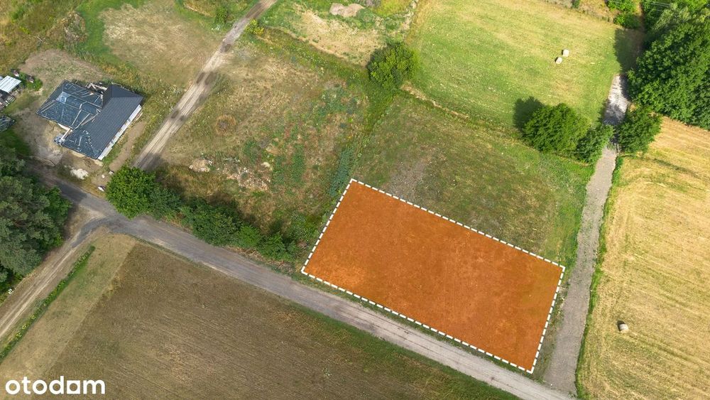 Działka budowlana z WZ w Słonem  8 km od Zielonej Góry