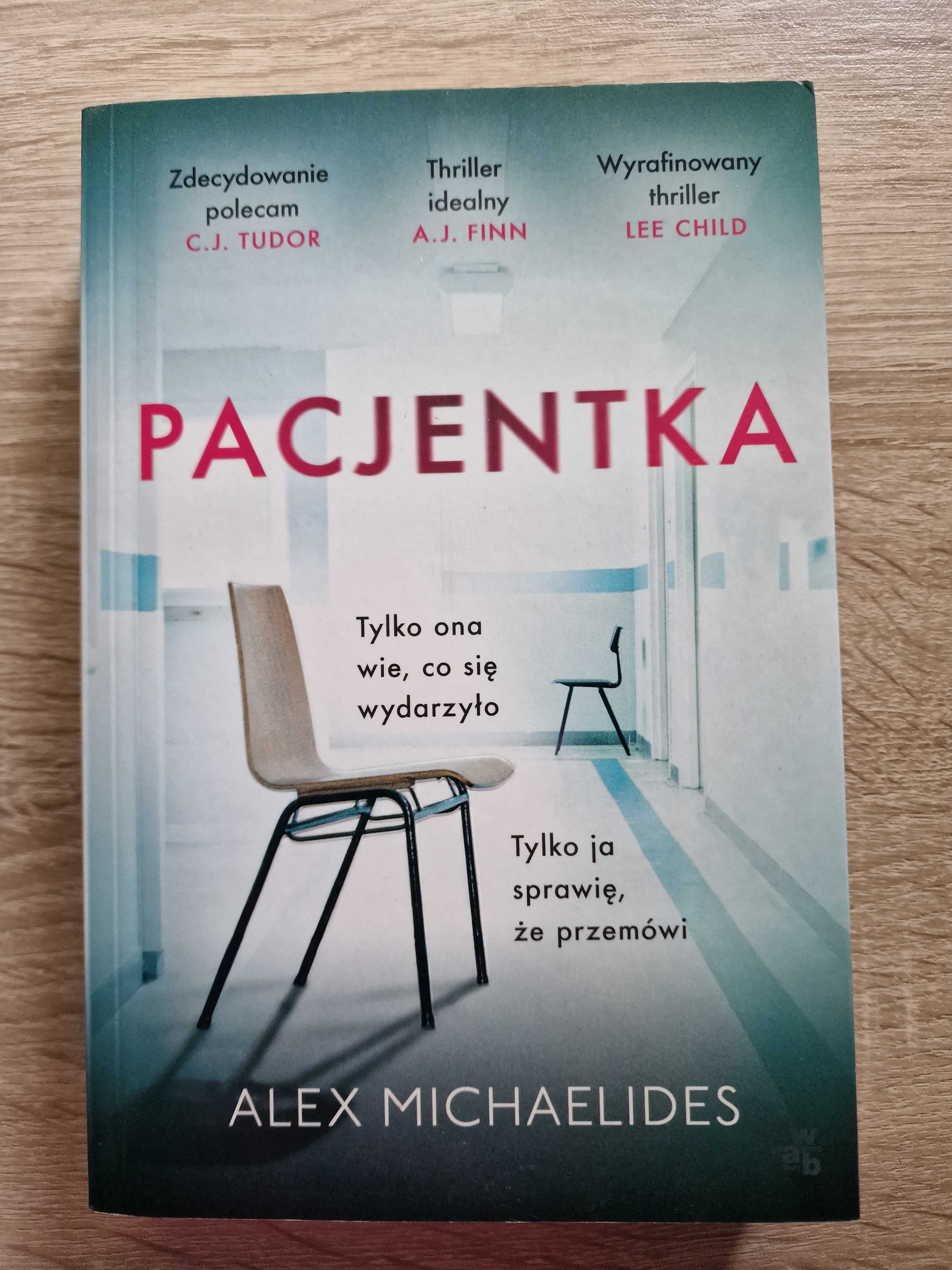 Książka Pacjentka Alex Michaelides