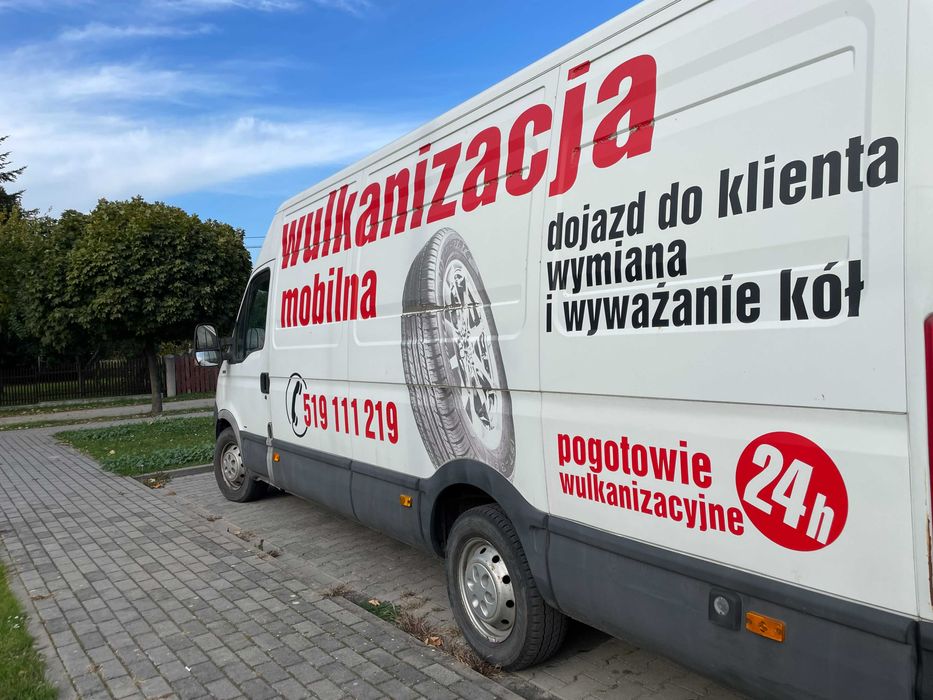 Mobilne Pogotowie Wulkanizacyjne- Sprzedaż Opon