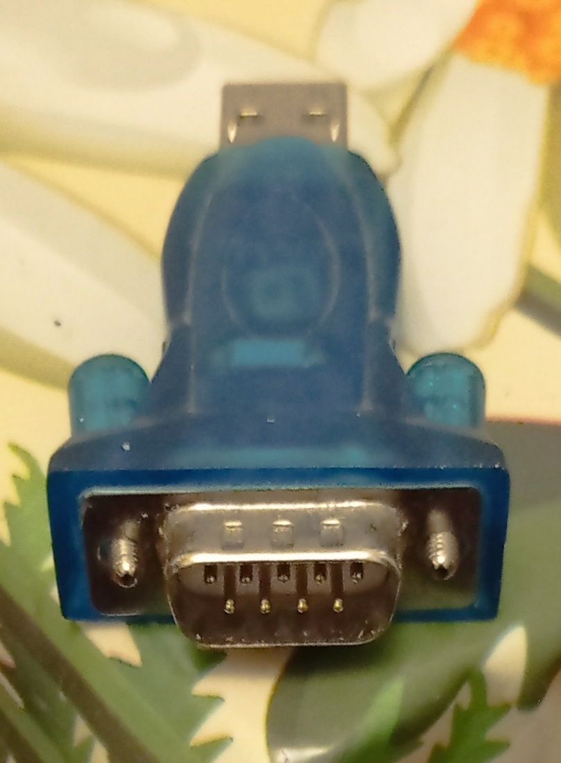 Перехідник адаптер конвертер USB-RS232 (USB-COMport перехідник)