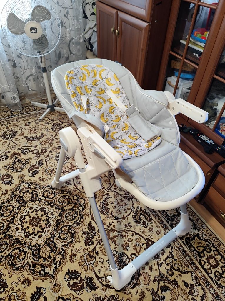 Стільчик для годування El Camino Banana grey