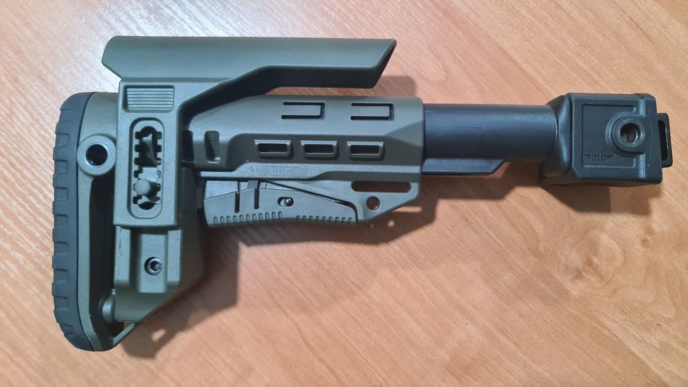 Приклад DLG TBS COMPACT DLG-130-052, Олива, Mil-Spec, з високим