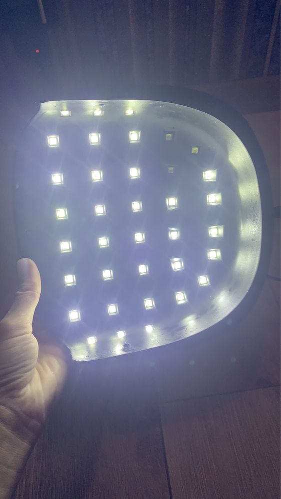 UV+LED настольная лампа для маникюра SUN 4S Smart 2.0 48 Вт.