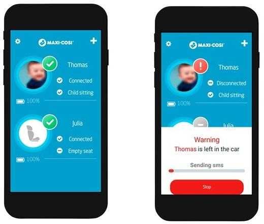 Maxi Cosi e-Safety mata sensoryczna do fotelika