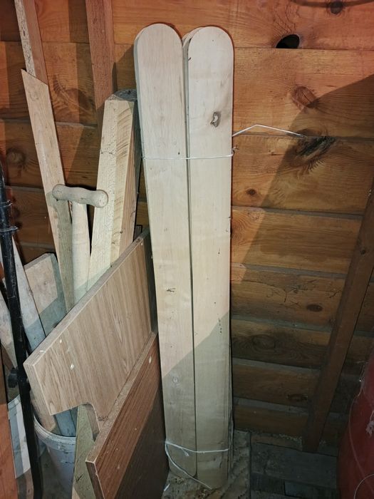 Sztachety drewniane bukowe, na płot 120 na 9 na 2,4 cm 49sztuk