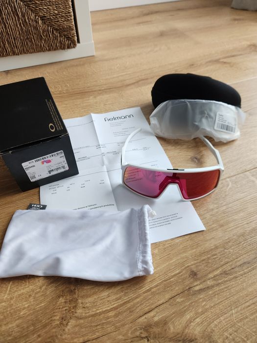 Okulary OAKLEY SUTRO białe Prizm Road