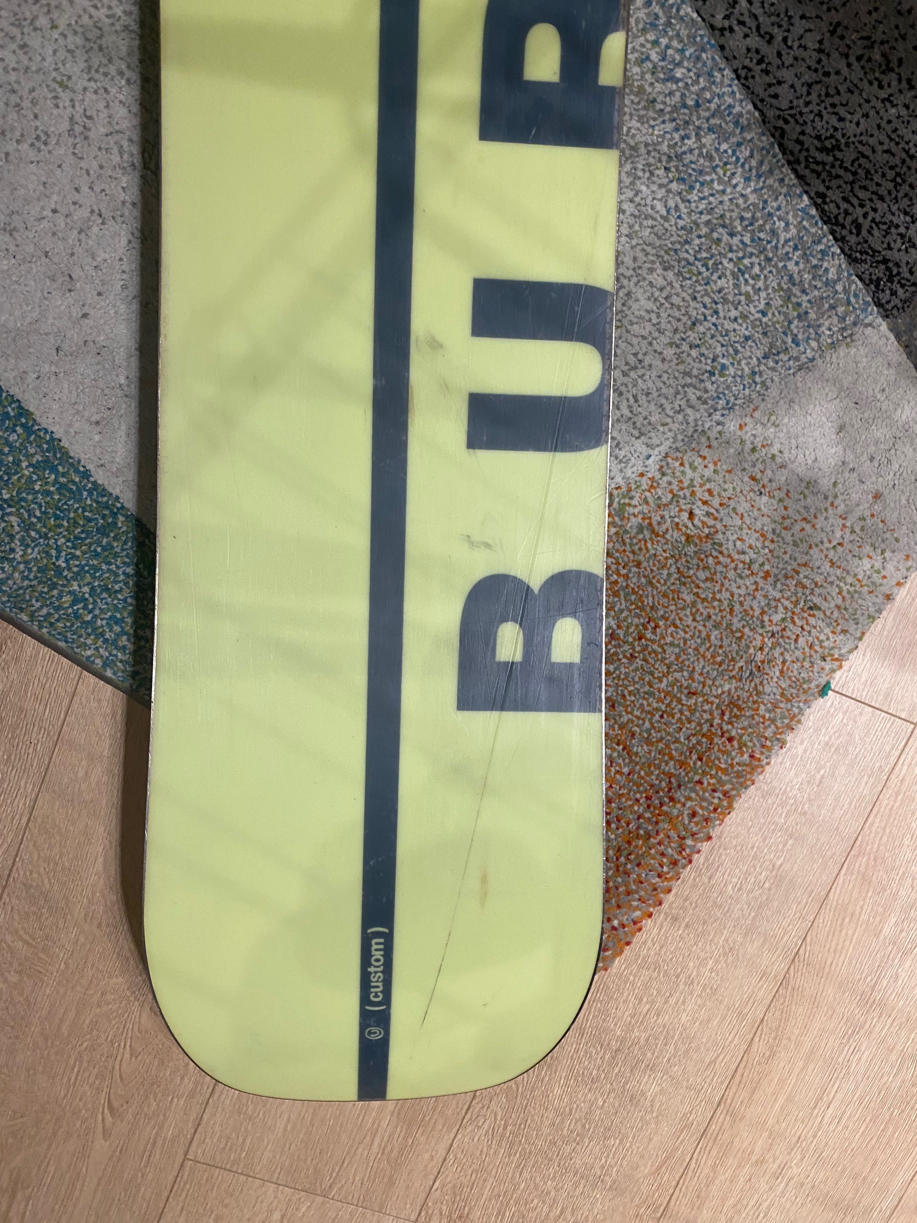 Burton custom camber 162w