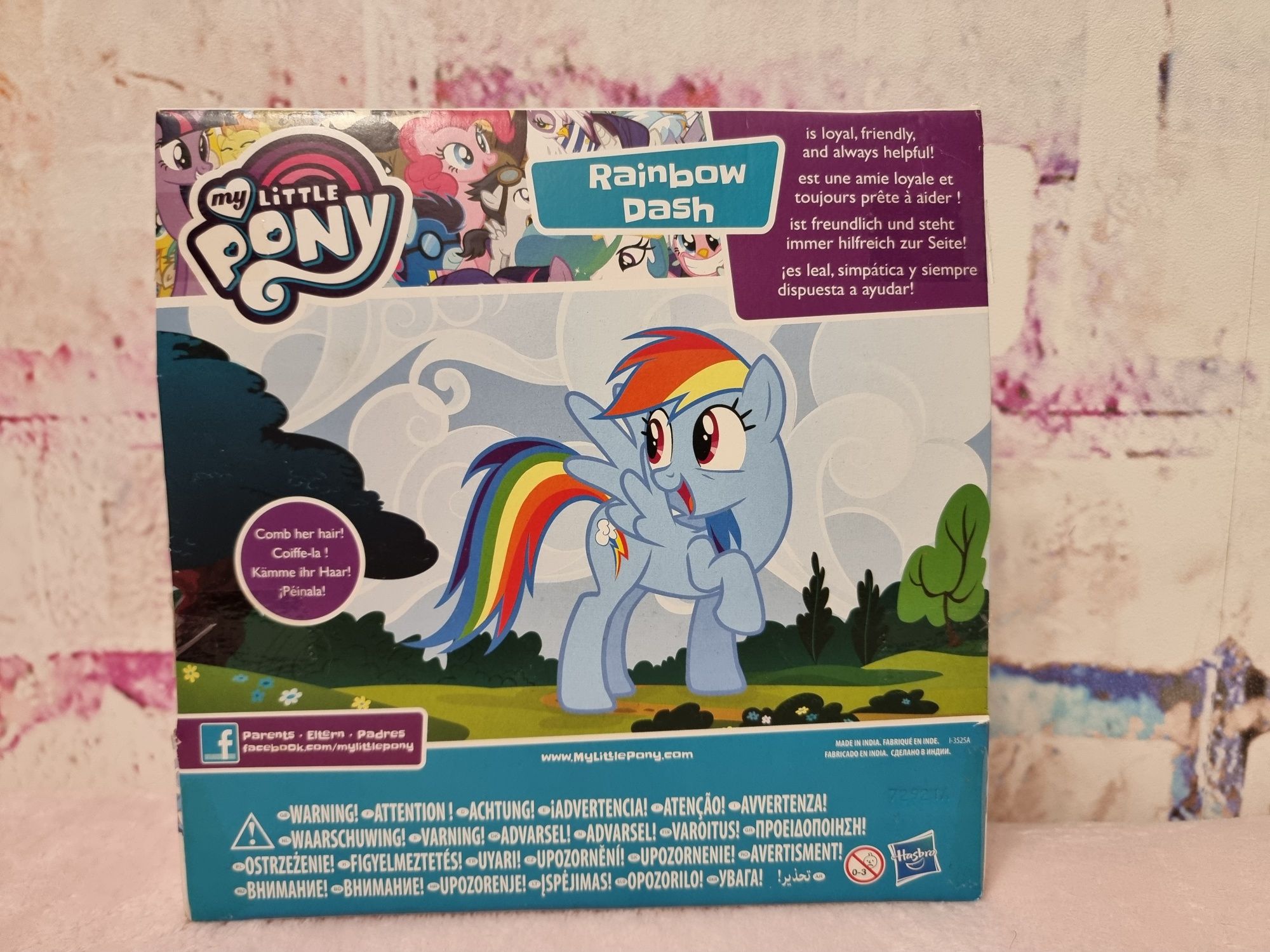 Rainbow Dash i Twiligh Sparkle koniki pony Dzień dziecka