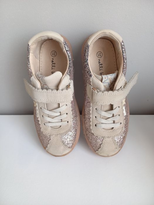 Buty brokatowe dla dziewczynki rozmiar 31 Nelli Blu Ccc