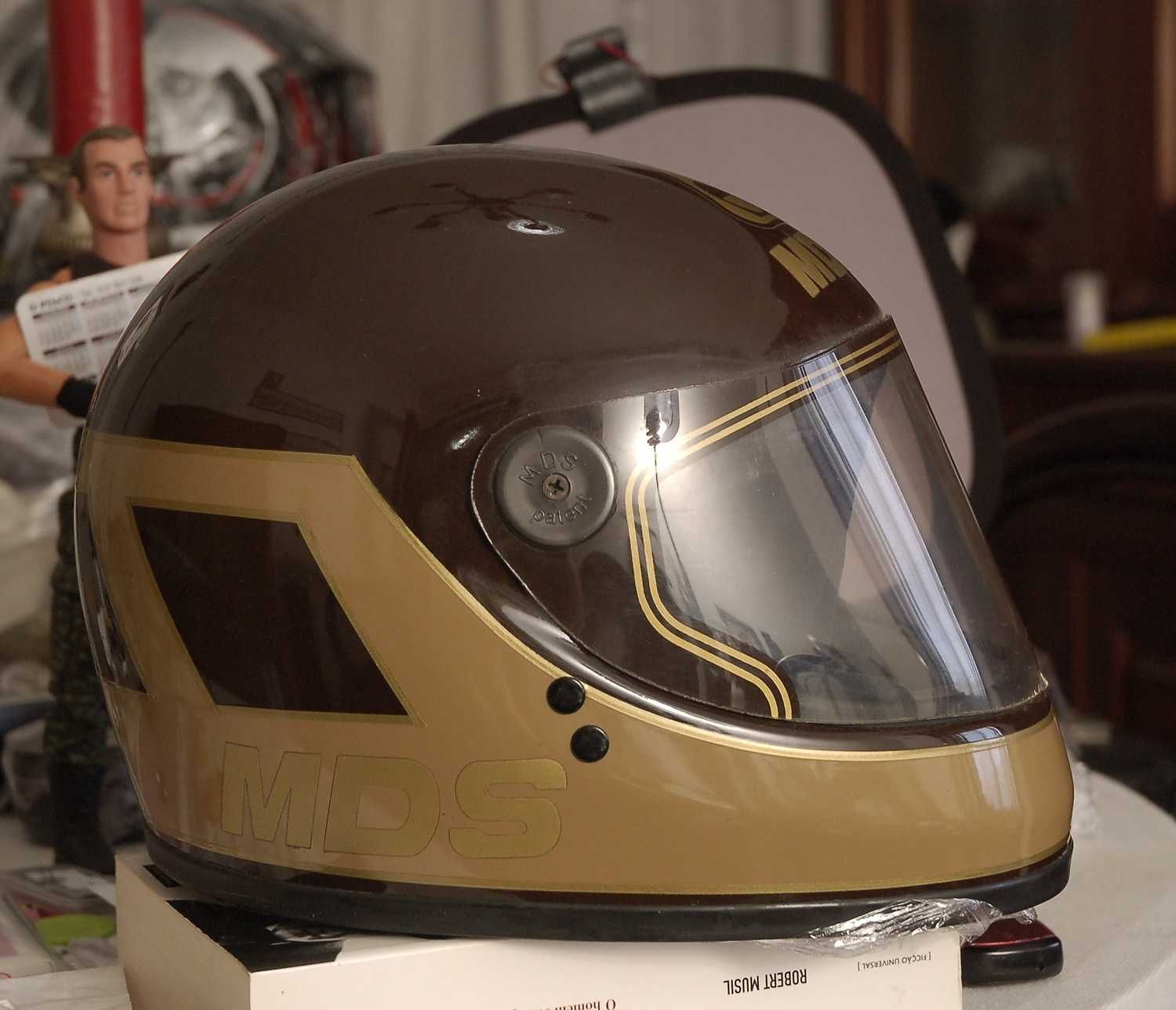 Capacete MDS (vintage ) ORIGINAL - actual AGV  inicio de 1980