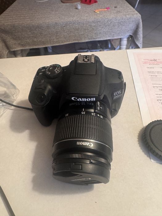 Aparat canon eos2000D lustrzanka
