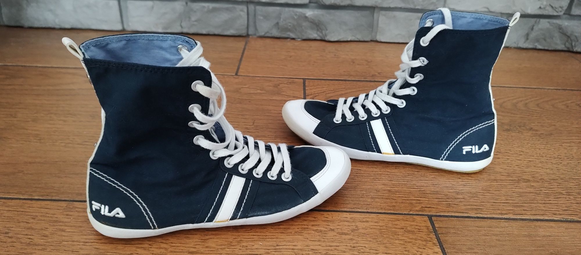 Trampki damskie wysokie FILA, r.38