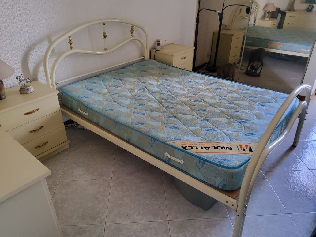 Mobília de quarto completa com colchão  Molaflex