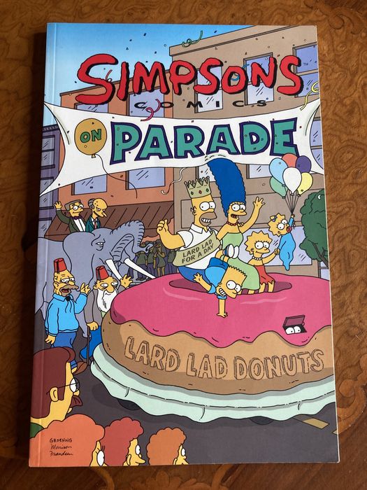 BD Simpsons Comics On Parade