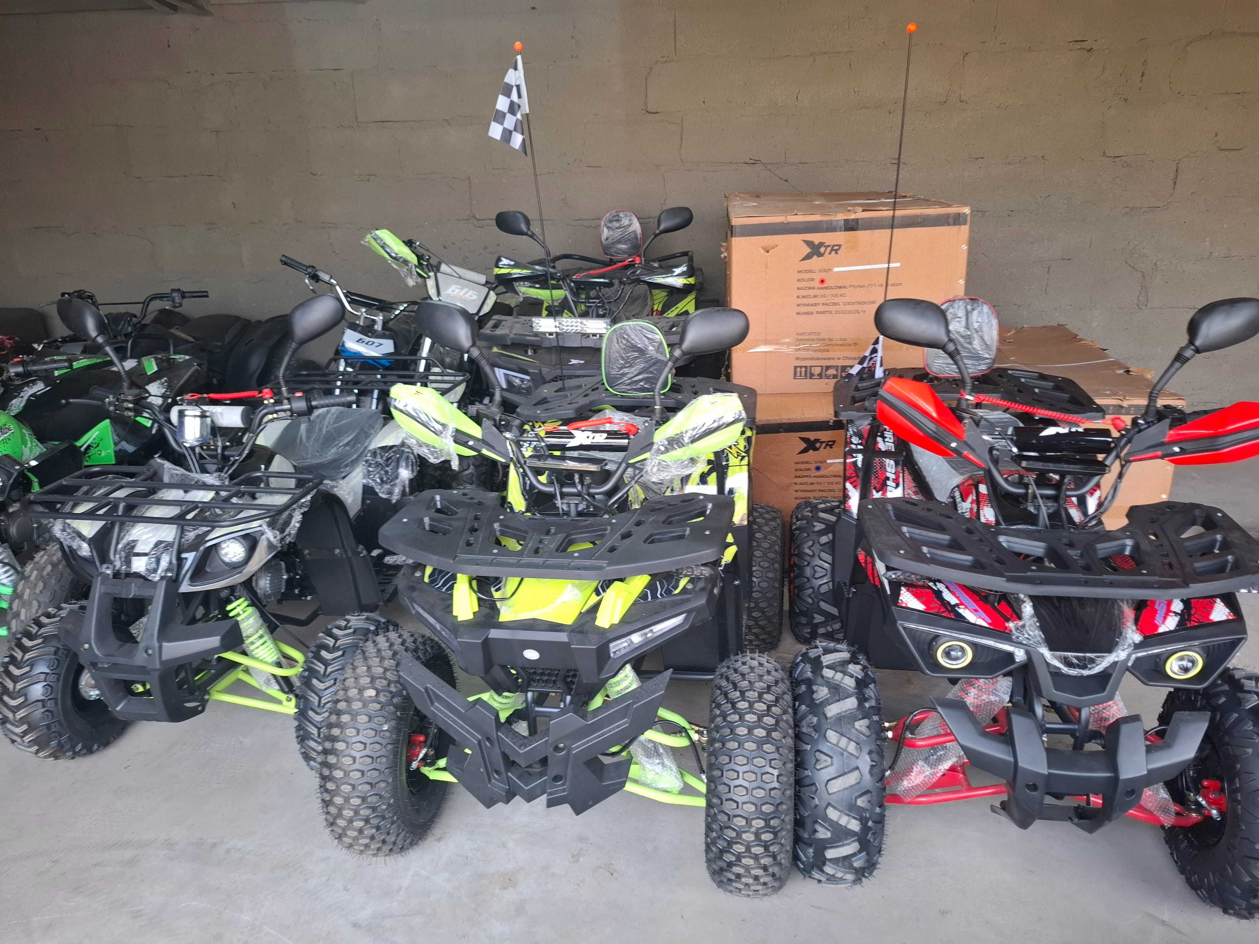 Quad Cross 125-250cm Nowe Uzywane 1000W elektryczne Kola 8cali Wysylka