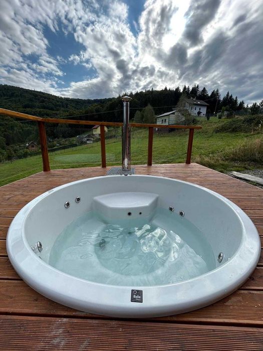 Ekskluzywne Balie, PRODUCENT, Balia ogrodowa, Bania "ZIMA Z EFRO SPA"