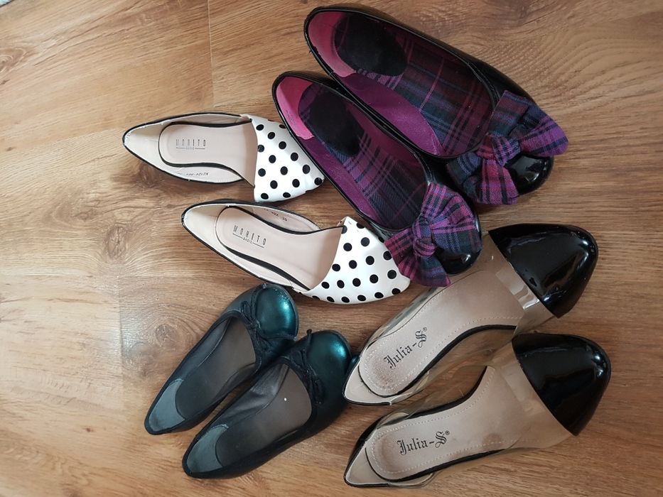 Baleriny rozmiar 36 i 37