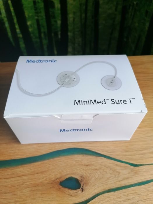 Wkłucia, zestawy infuzyjne Medtronic MiniMed SureT 6mm/46cm