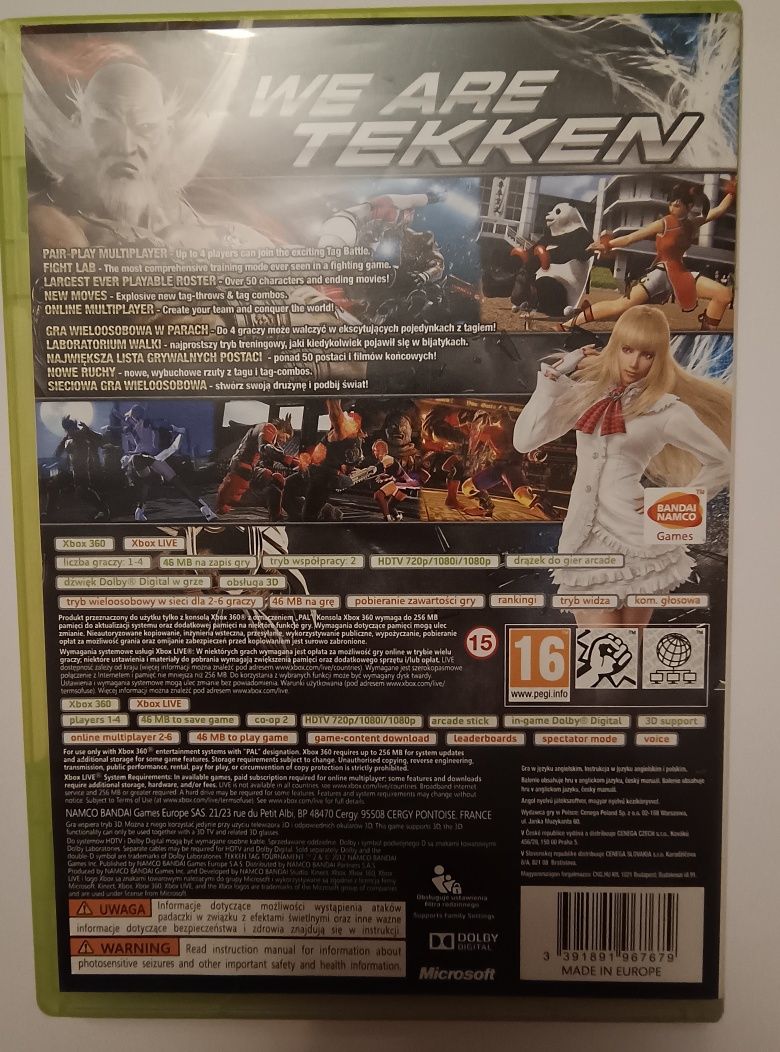 Gra Tekken Tag Tournament 2 na Xbox 360