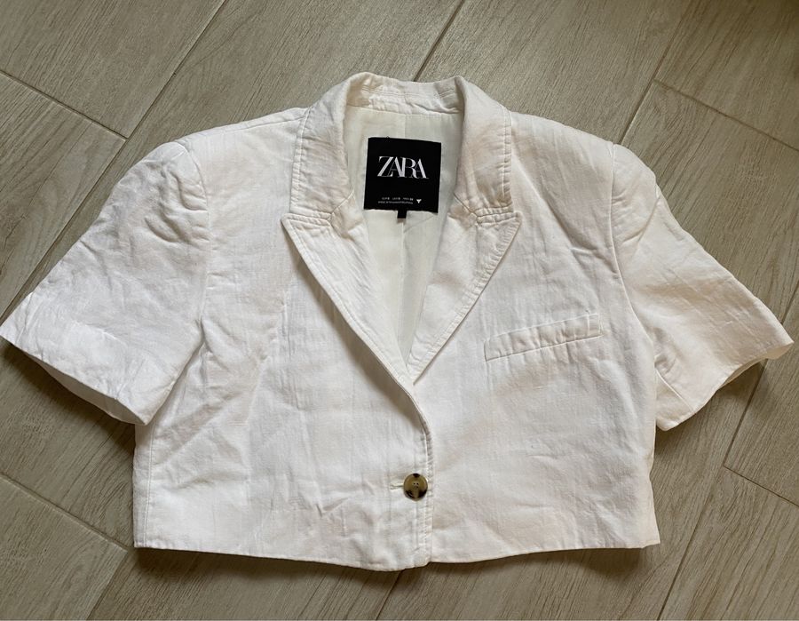 Укорочений жакет zara , розмір s