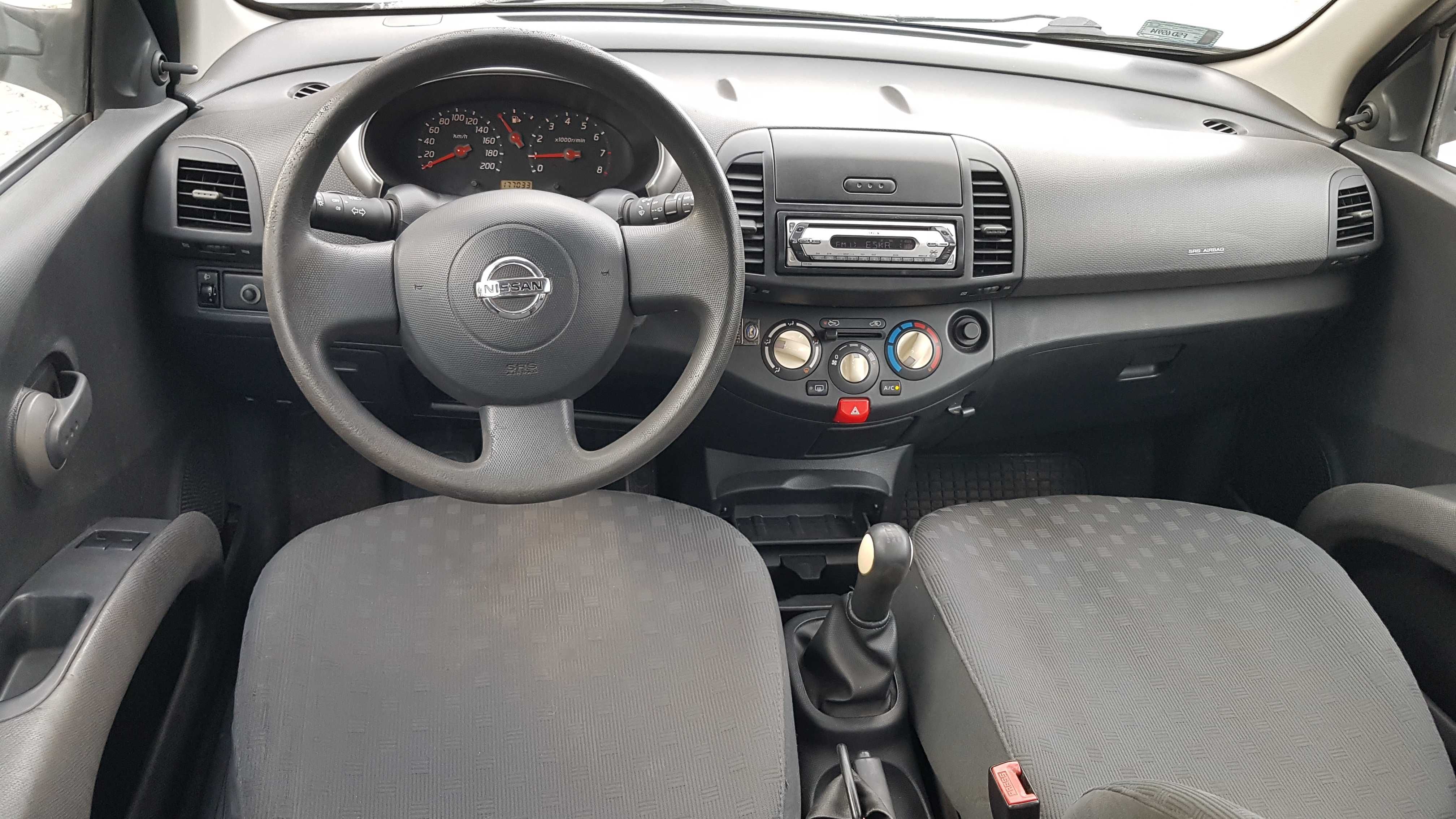 NISSAN MICRA K12 1.2benzyna KLIMATYZACJAsprawna LADNY dobry maly autek