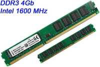 Оперативная память DDR3-1600 4Gb PC3-12800