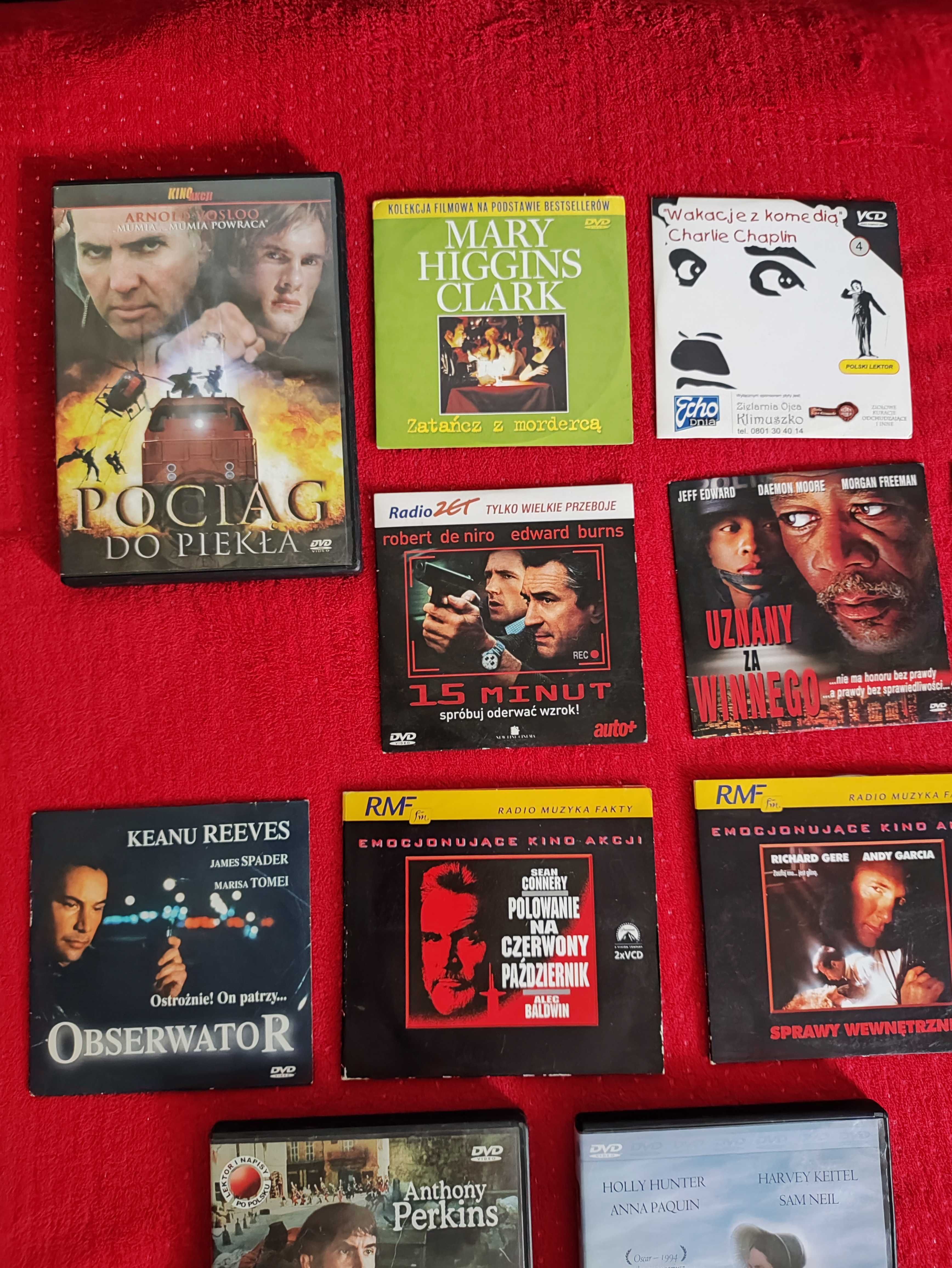 Filmy DVD Kolekcja na płytach VCD komplet