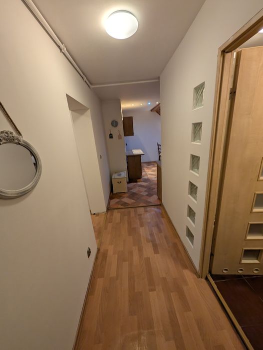 Piękne mieszkanie z ogródkiem w domu