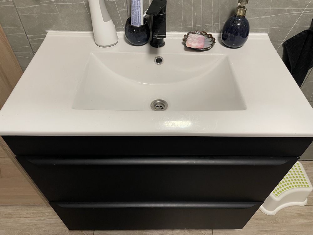 Szafka pod umywalke z umywalka 80cm