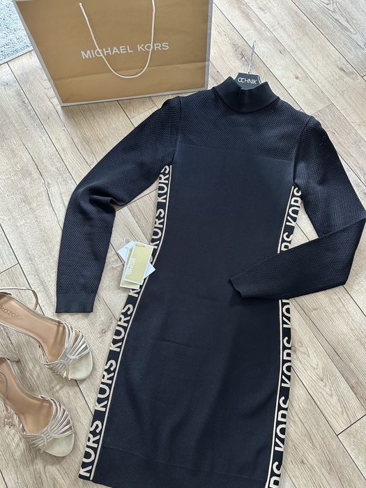 Mała czarna michael kors sukienka S dopasowana