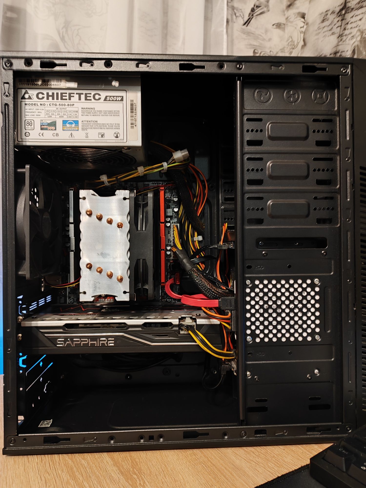 Игровой пк Intel 8ядер+rx570 sapphire СРОЧНО!