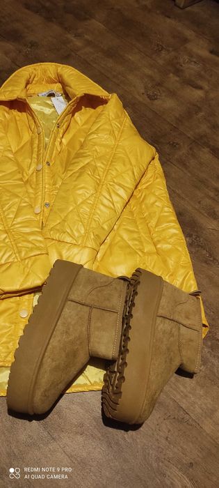 Śniegowce damskie 40 i kurtka oversize nowe z metką
