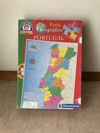 Puzzle de Portugal 104 peças Clementoni