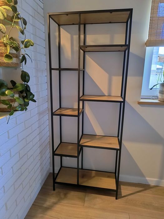 Nowoczesny regał witryna loft