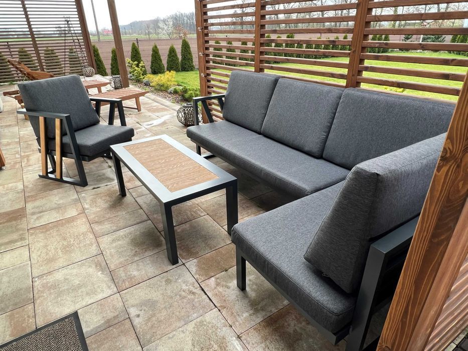 Meble Tarasowe Ogrodowe Patio aluminiowe