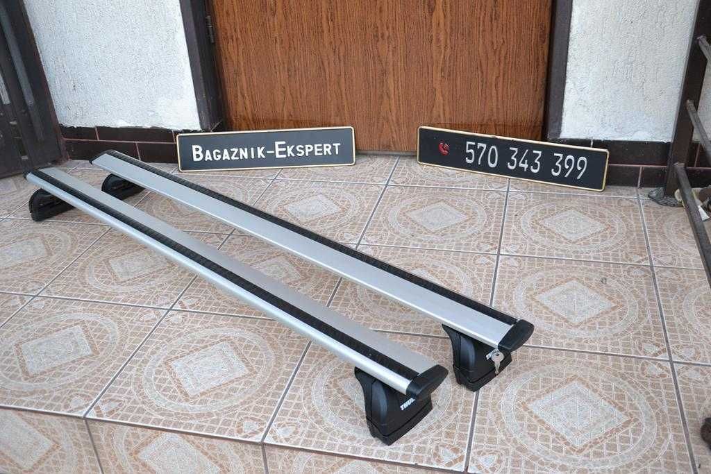 THULE Wingbar MERCEDES W212,W204,C207,X218 Bagażnik,Relingi Belki Bazo