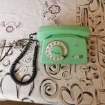telefon stacjonarny PRL retro
