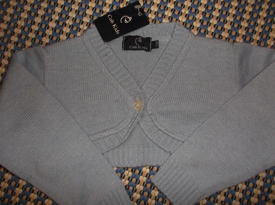 Bolero- 12M  Cob Kids e camisola benetton -ARTIGO NOVO