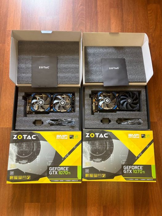 Відеокарта Zotac 1070 ti 8gb
