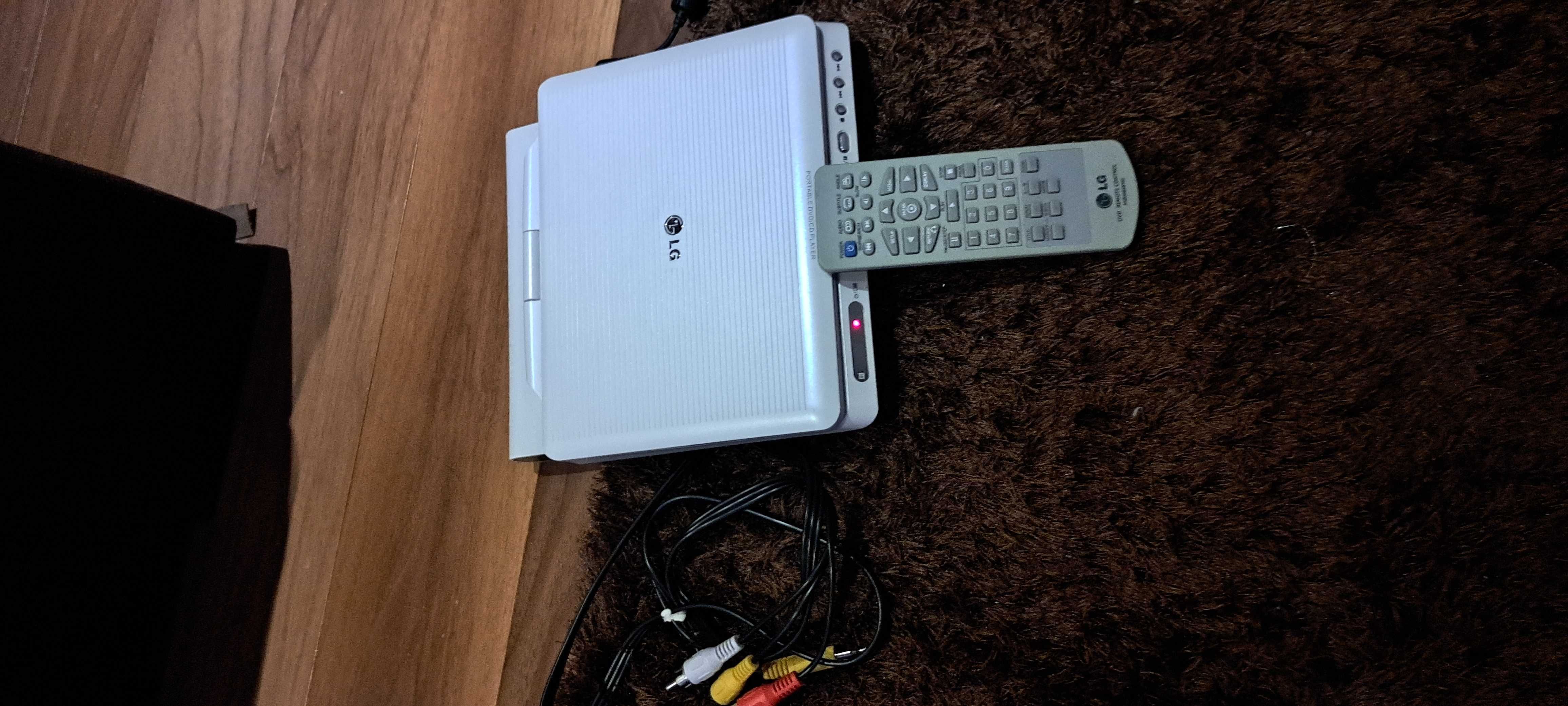 DVD portátil LG com Comando