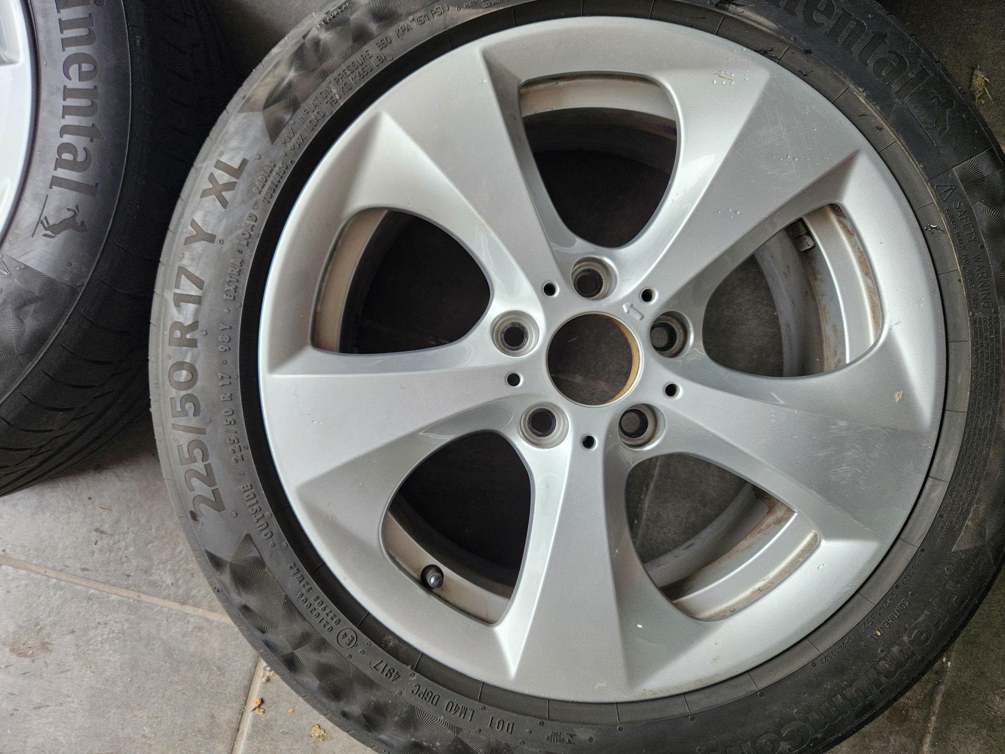 Oryginalne Felgi 17" Bmw 3 X1 5x120 ET34