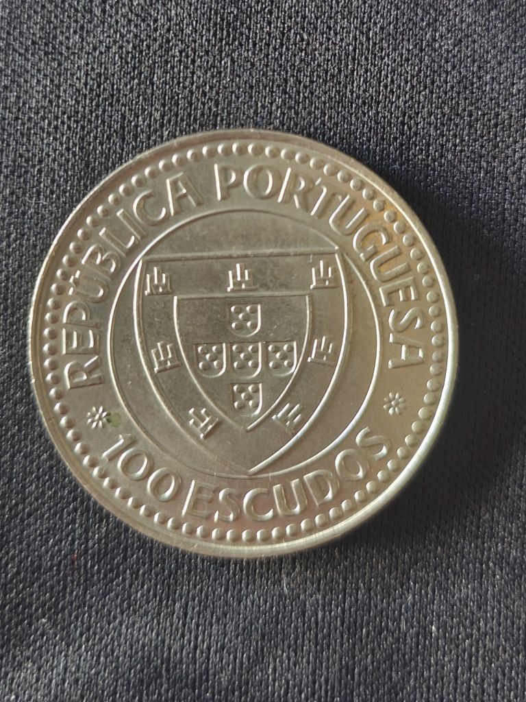 Portugal 100 escudos, I Série
dos Descobrimentos -À
Descoberta de Afri