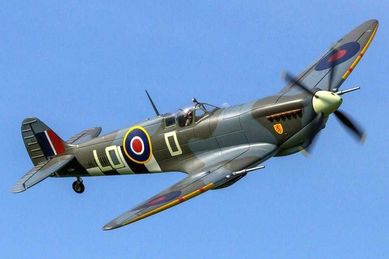 samolot RC Spitfire mk IX