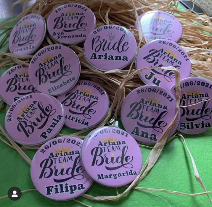 Cracha ou imen personalizado